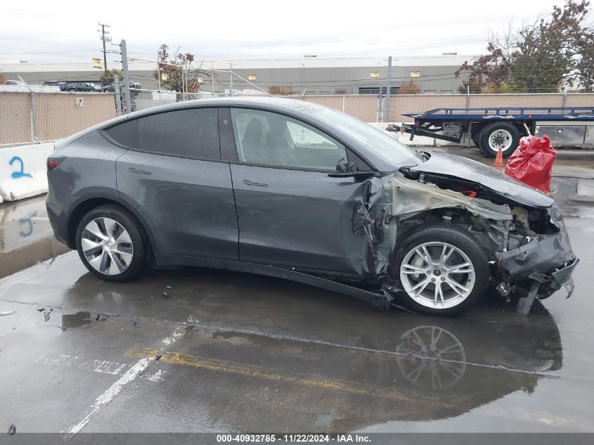 2023 Tesla Model Y Awd/Long Range Dual Motor All-Wheel Drive VIN: 7SAYGDEE9PF922159 Lot: 40932785