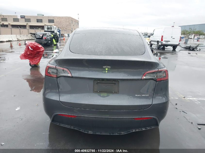 2023 Tesla Model Y Awd/Long Range Dual Motor All-Wheel Drive VIN: 7SAYGDEE9PF922159 Lot: 40932785