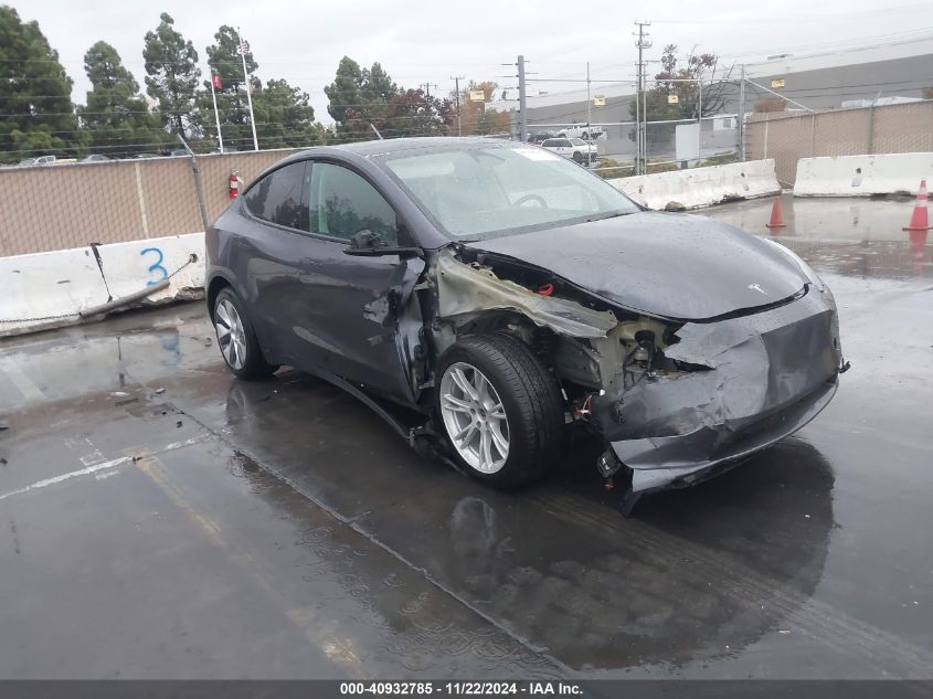 2023 Tesla Model Y Awd/Long Range Dual Motor All-Wheel Drive VIN: 7SAYGDEE9PF922159 Lot: 40932785