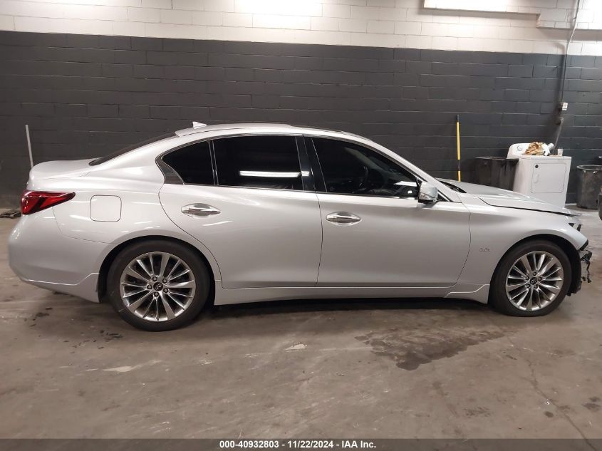 2020 Infiniti Q50 Luxe Awd VIN: JN1EV7AR4LM255697 Lot: 40932803