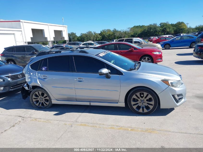 2016 Subaru Impreza 2.0I Sport Premium VIN: JF1GPAP65G8267520 Lot: 40932807