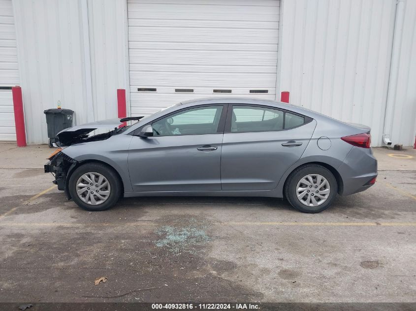 2019 HYUNDAI ELANTRA VIN: KMHD74LF8KU818815