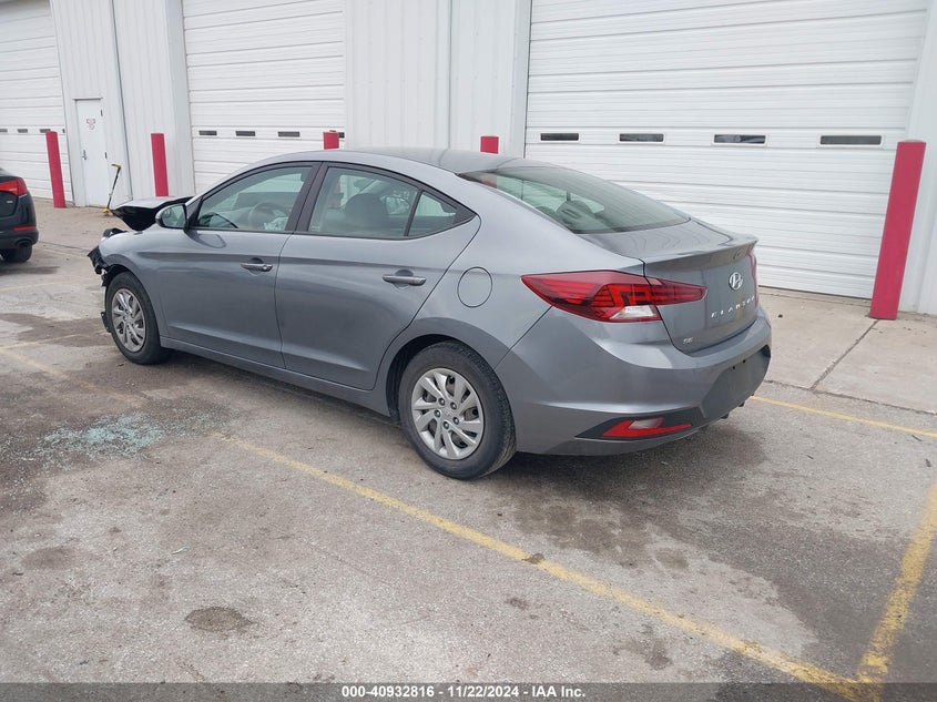 2019 HYUNDAI ELANTRA VIN: KMHD74LF8KU818815