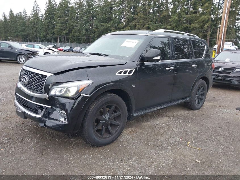 2017 Infiniti Qx80 VIN: JN8AZ2NE2H9155333 Lot: 40932819