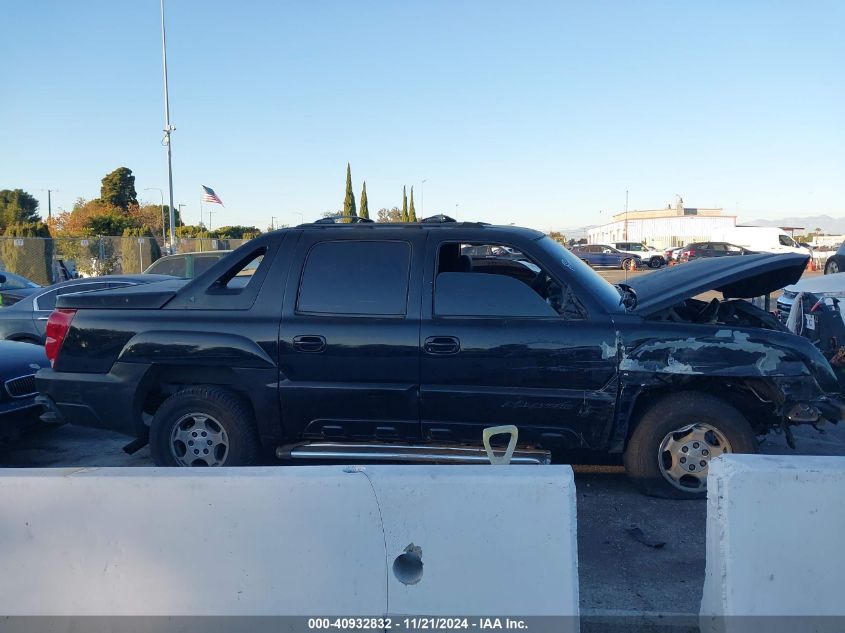 2002 Chevrolet Avalanche 1500 VIN: 3GNEC13T02G229373 Lot: 40932832