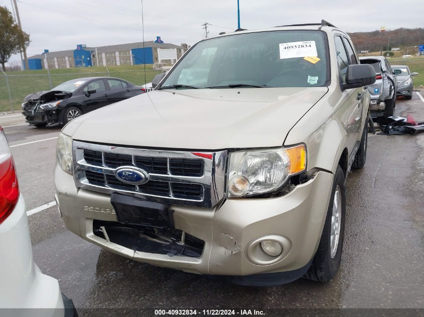 2012 Ford Escape Xlt VIN: 1FMCU0DG8CKA06898 Lot: 40932834