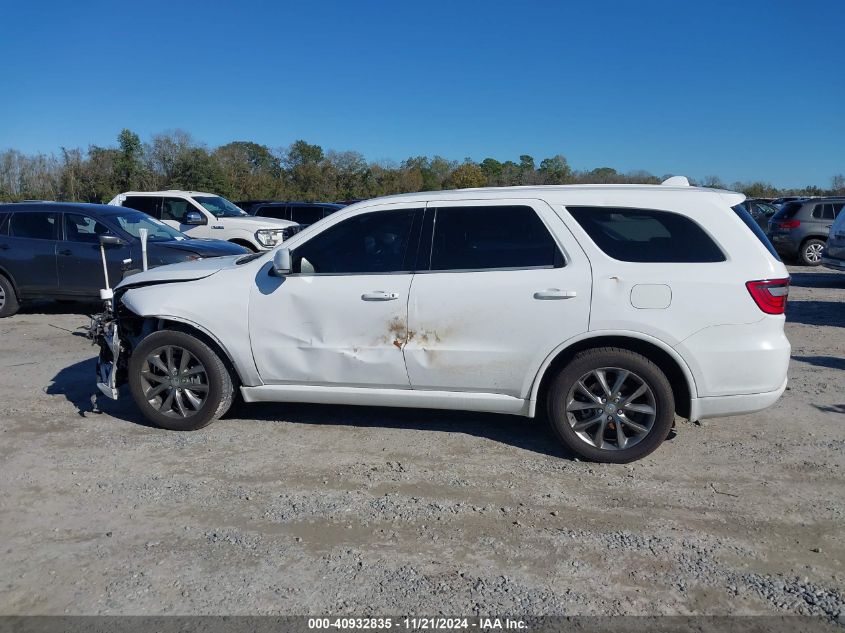 2014 Dodge Durango Limited VIN: 1C4RDHDG1EC596596 Lot: 40932835