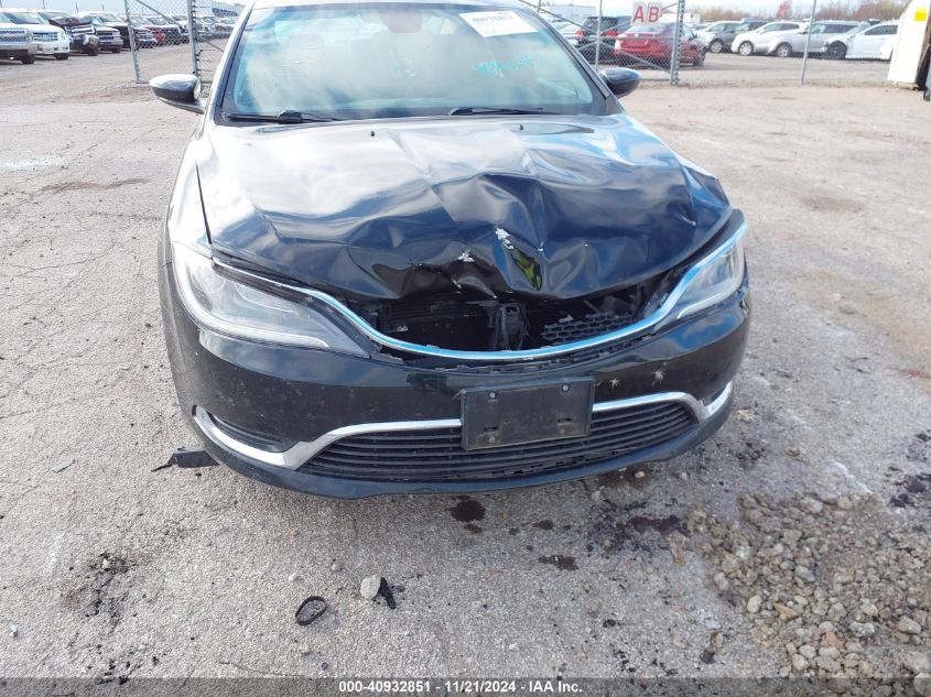 2016 Chrysler 200 Limited VIN: 1C3CCCABXGN113199 Lot: 40932851