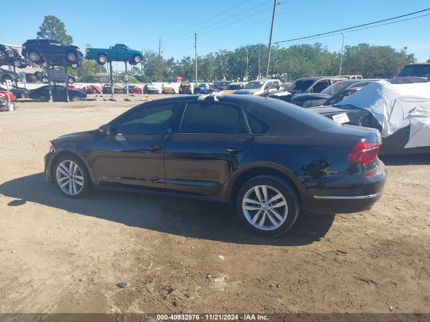 2019 Volkswagen Passat 2.0T Wolfsburg Edition VIN: 1VWLA7A36KC006606 Lot: 40932876