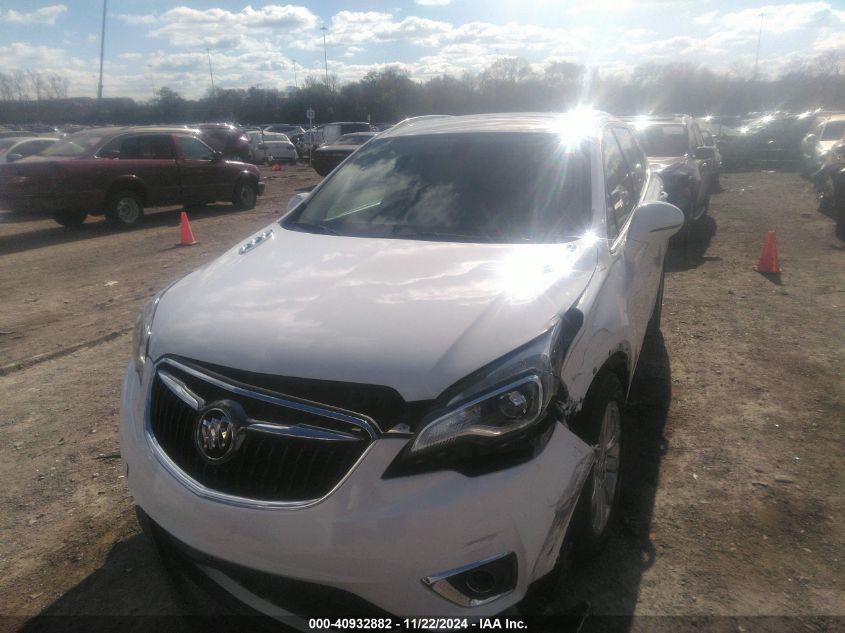 2019 Buick Envision Fwd Essence VIN: LRBFXCSA0KD005593 Lot: 40932882