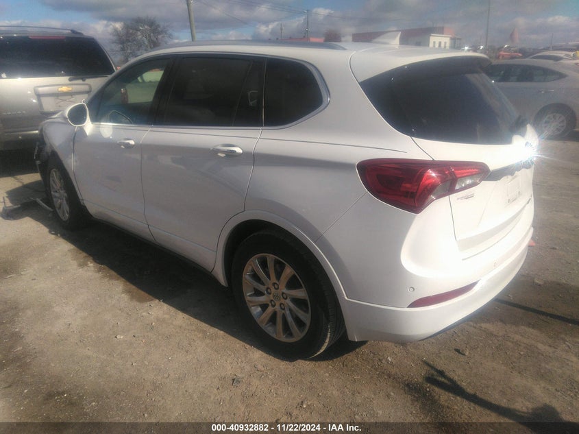 Vin: lrbfxcsa0kd005593, lot: 41422626, buick envision fwd essence 20193