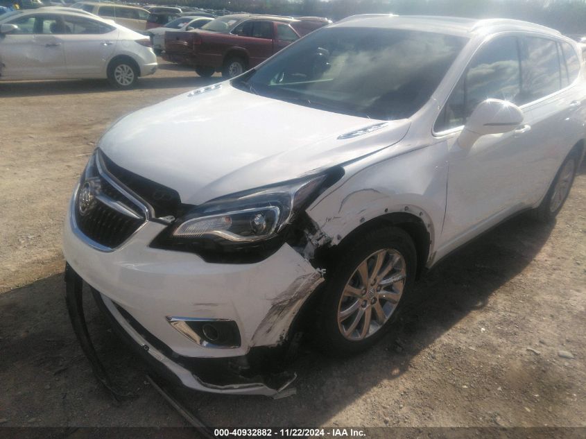 2019 Buick Envision Fwd Essence VIN: LRBFXCSA0KD005593 Lot: 40932882