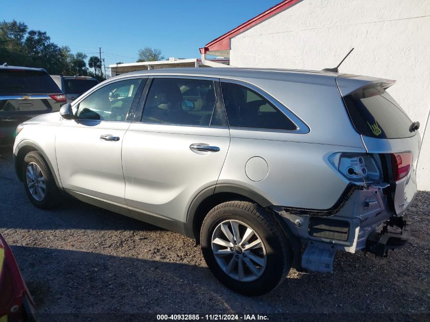 2019 Kia Sorento 2.4L L VIN: 5XYPG4A31KG549732 Lot: 40932885