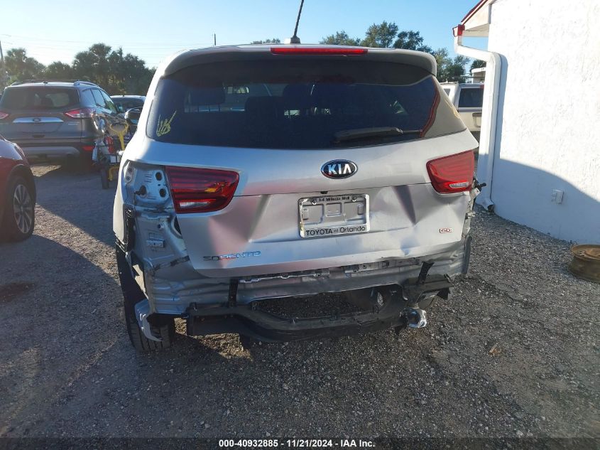 2019 Kia Sorento 2.4L L VIN: 5XYPG4A31KG549732 Lot: 40932885