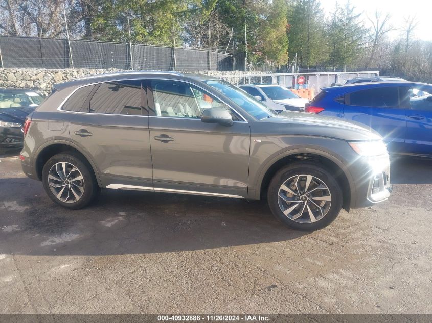 2023 Audi Q5 Premium Plus 45 Tfsi S Line Quattro VIN: WA1EAAFY8P2029955 Lot: 40932888