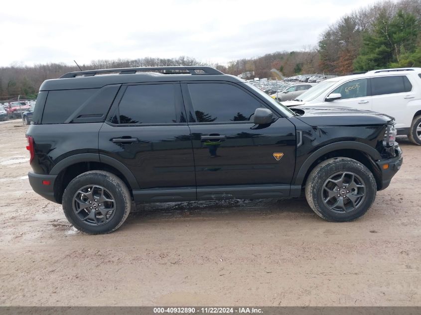 2021 Ford Bronco Sport Badlands VIN: 3FMCR9D98MRB34353 Lot: 40932890