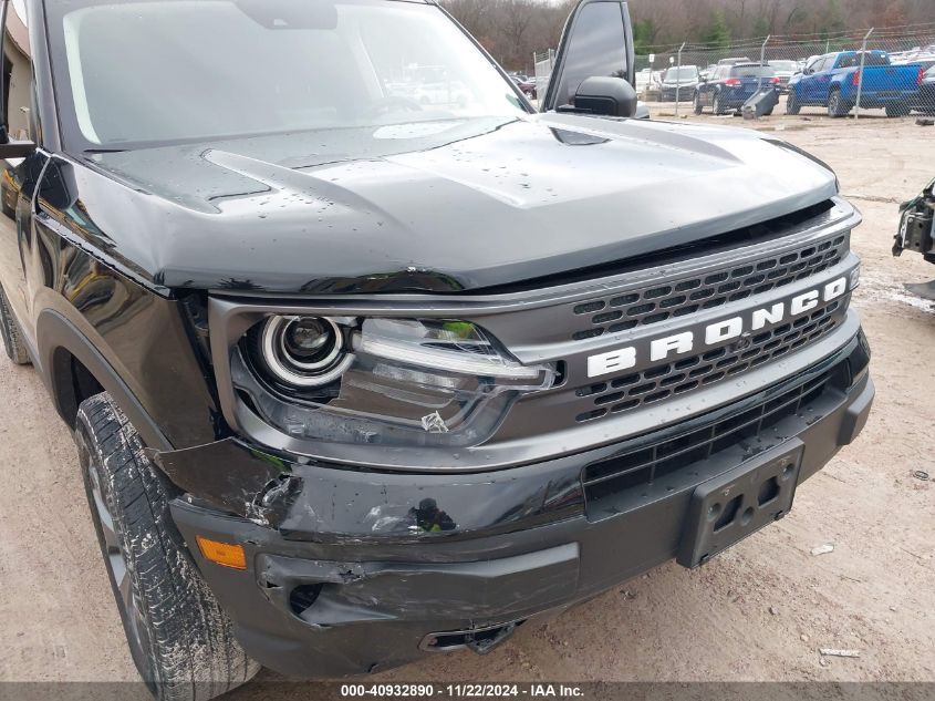 2021 Ford Bronco Sport Badlands VIN: 3FMCR9D98MRB34353 Lot: 40932890