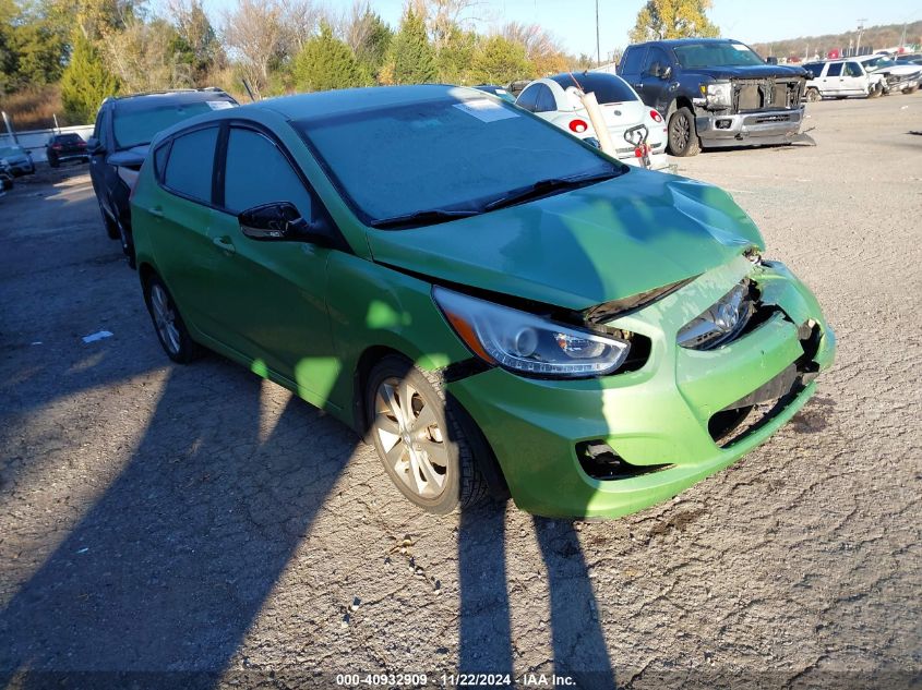 2014 Hyundai Accent Se VIN: KMHCU5AE3EU167635 Lot: 40932909