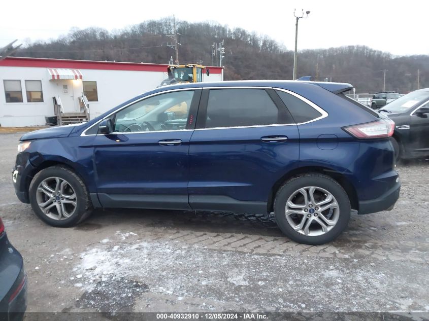 VIN 2FMPK4K92GBB82963 2016 Ford Edge, Titanium no.14