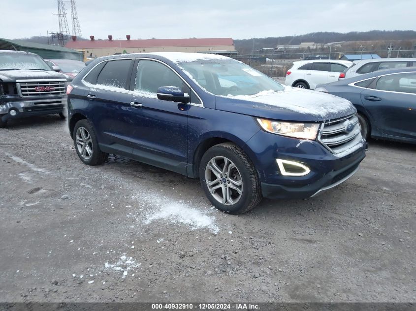 VIN 2FMPK4K92GBB82963 2016 Ford Edge, Titanium no.1