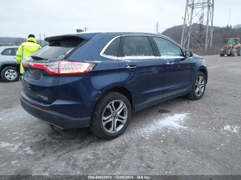 VIN 2FMPK4K92GBB82963 2016 Ford Edge, Titanium no.4