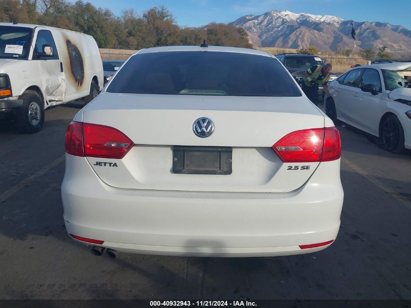 2011 Volkswagen Jetta 2.5L Se VIN: 3VWDZ7AJ2BM315340 Lot: 40932943