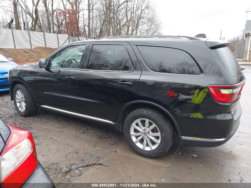 2018 Dodge Durango Sxt Awd VIN: 1C4RDJAG4JC101071 Lot: 40932981