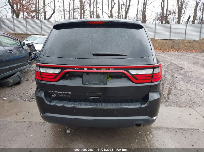 2018 Dodge Durango Sxt Awd VIN: 1C4RDJAG4JC101071 Lot: 40932981