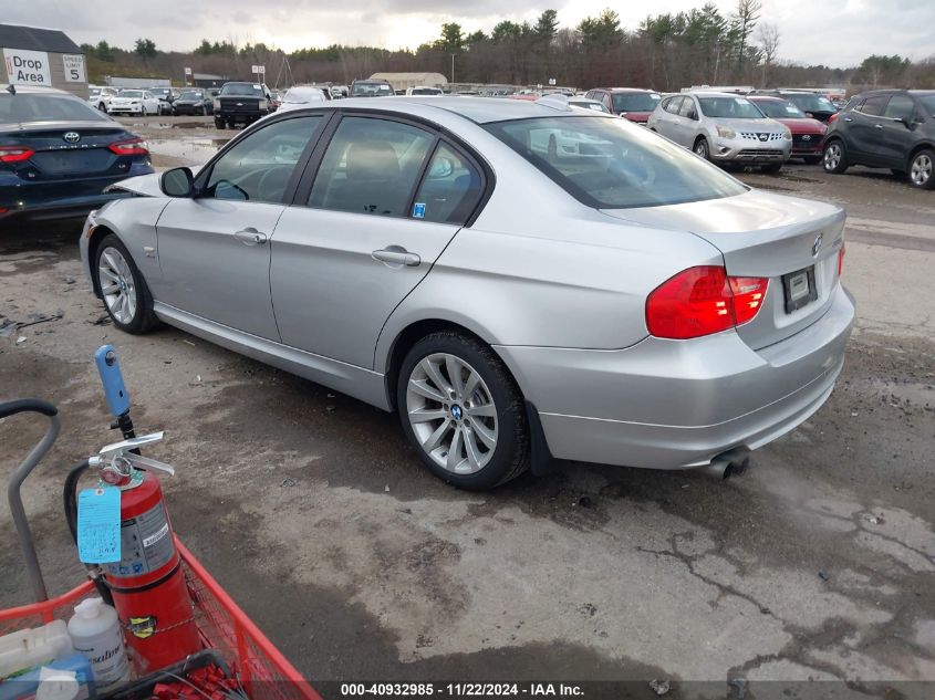 2011 BMW 328I xDrive VIN: WBAPK5G50BNN51779 Lot: 40932985