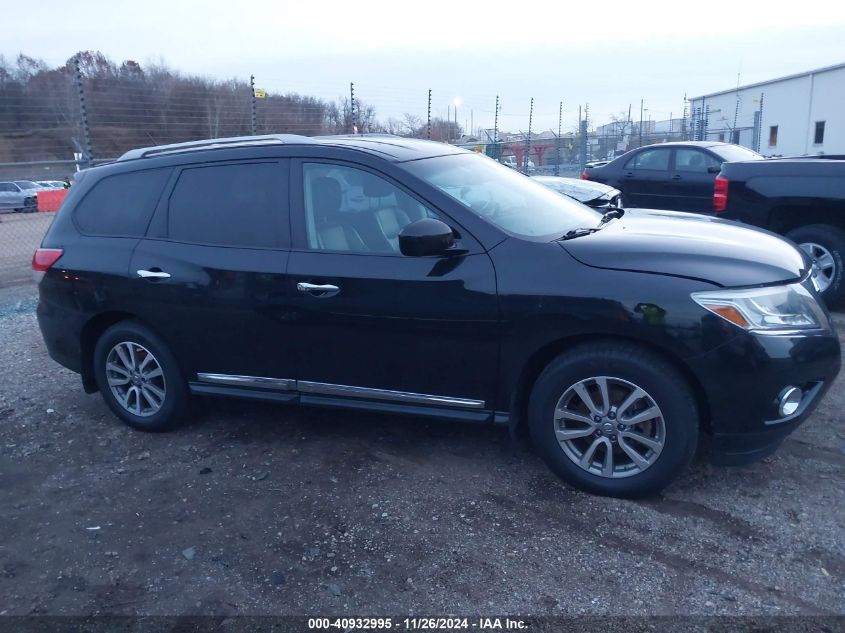 2016 Nissan Pathfinder Sl VIN: 5N1AR2MM5GC614324 Lot: 40932995