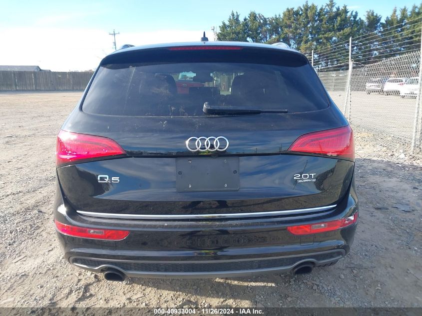 2017 Audi Q5 2.0T Premium VIN: WA1M2AFP4HA081624 Lot: 40933004