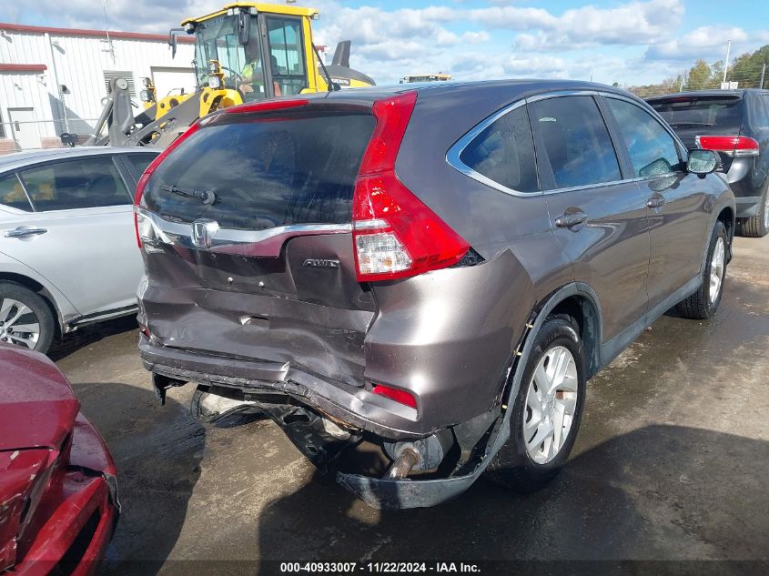 2015 Honda Cr-V Ex VIN: 5J6RM4H58FL116082 Lot: 40933007