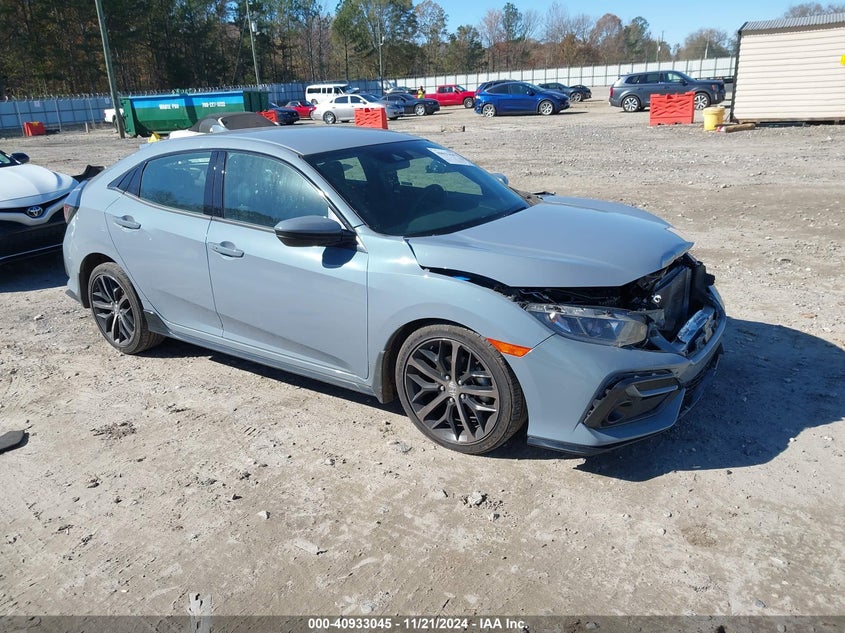 2021 HONDA CIVIC VIN: SHHFK7H41MU230012