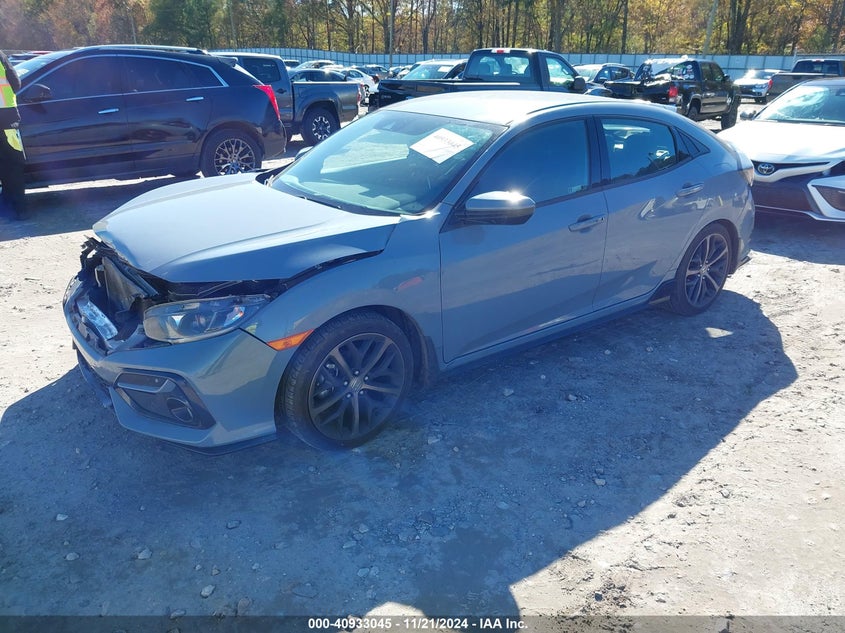 2021 HONDA CIVIC VIN: SHHFK7H41MU230012