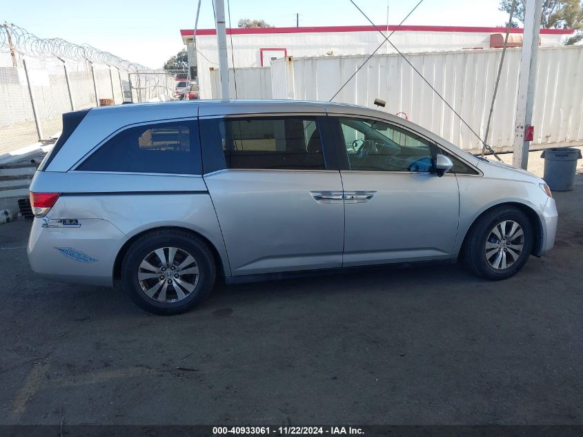 2014 Honda Odyssey Ex-L VIN: 5FNRL5H65EB047022 Lot: 40933061