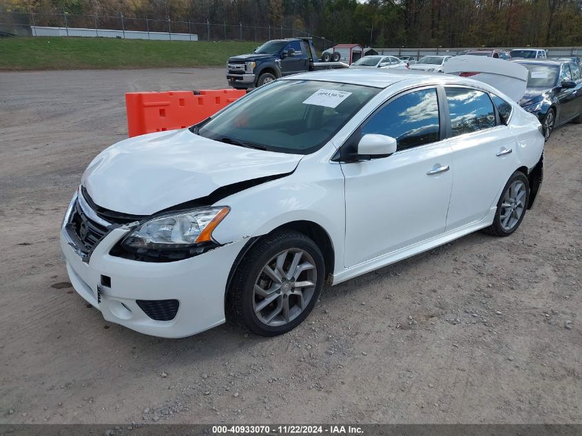 2014 Nissan Sentra Sr VIN: 3N1AB7AP1EY308149 Lot: 40933070