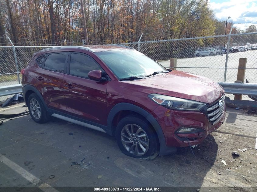 VIN KM8J33A45HU444327 2017 Hyundai Tucson, SE no.1