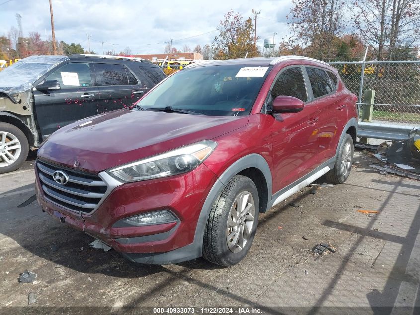 VIN KM8J33A45HU444327 2017 Hyundai Tucson, SE no.2