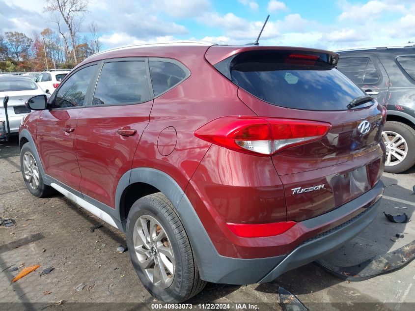 VIN KM8J33A45HU444327 2017 Hyundai Tucson, SE no.3