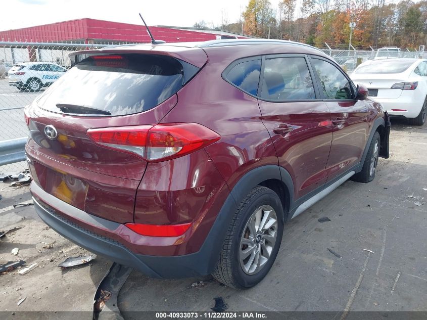 VIN KM8J33A45HU444327 2017 Hyundai Tucson, SE no.4