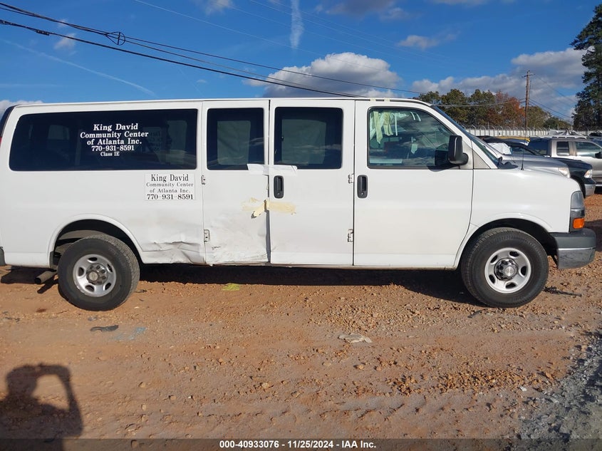 2015 CHEVROLET EXPRESS 3500 LT - 1GAZG1FG2F1107365