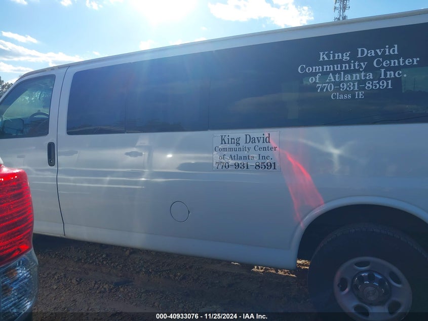 2015 CHEVROLET EXPRESS 3500 LT - 1GAZG1FG2F1107365