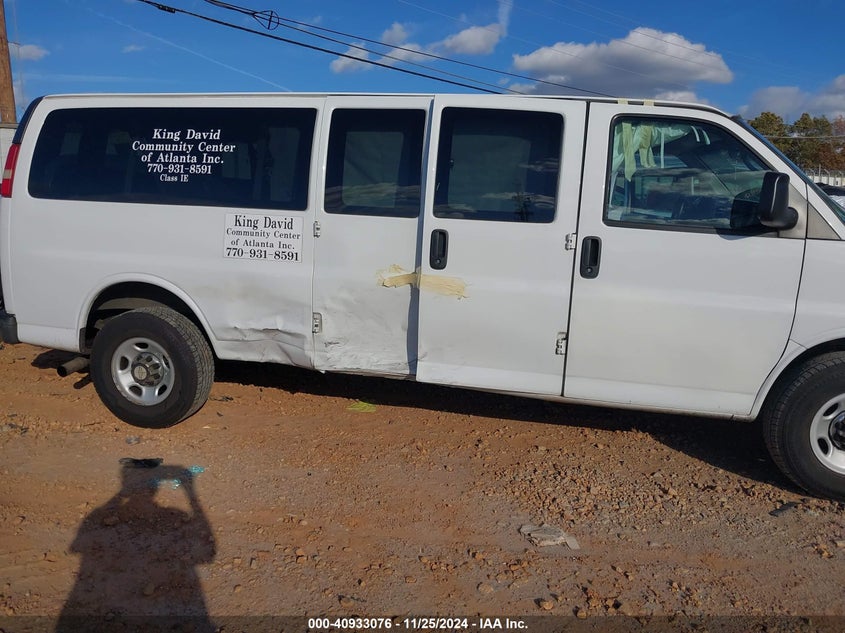2015 CHEVROLET EXPRESS 3500 LT - 1GAZG1FG2F1107365