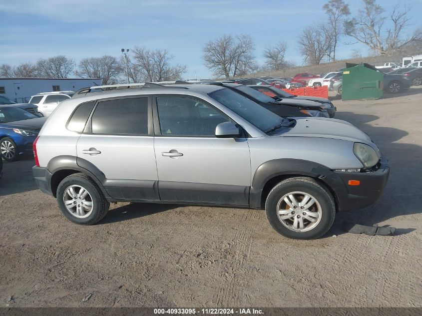 2006 Hyundai Tucson Gls/Limited VIN: KM8JN72D46U434840 Lot: 40933095