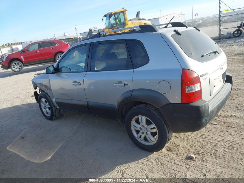 2006 Hyundai Tucson Gls/Limited VIN: KM8JN72D46U434840 Lot: 40933095