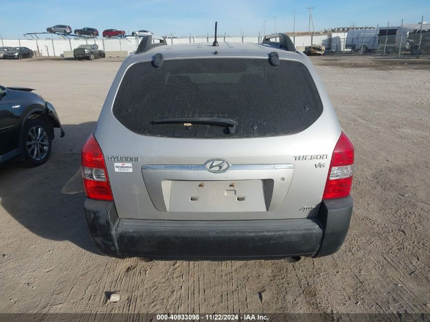 2006 Hyundai Tucson Gls/Limited VIN: KM8JN72D46U434840 Lot: 40933095