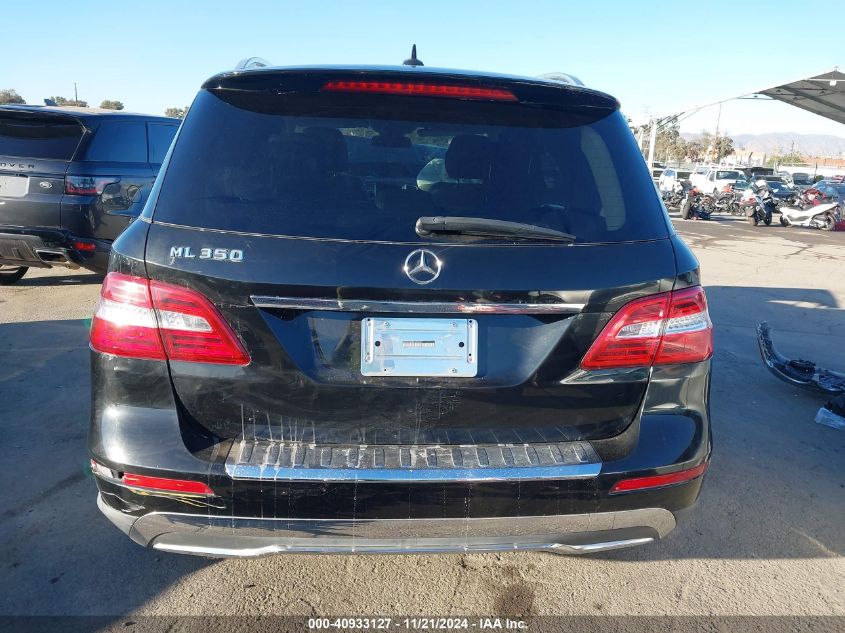 2013 Mercedes-Benz Ml 350 VIN: 4JGDA5JB4DA232821 Lot: 40933127