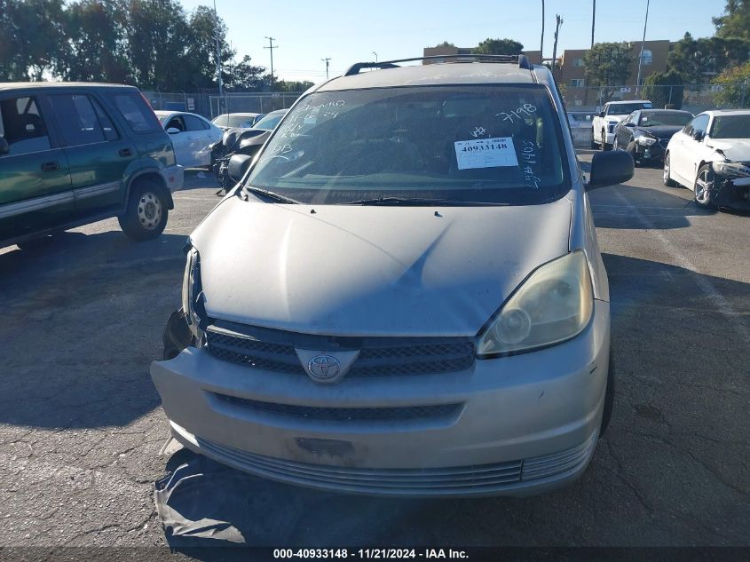 2005 Toyota Sienna Le VIN: 5TDZA23C35S387198 Lot: 40933148