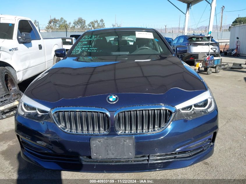 VIN WBAJA5C31HG896670 2017 BMW 5 Series, 530I no.12