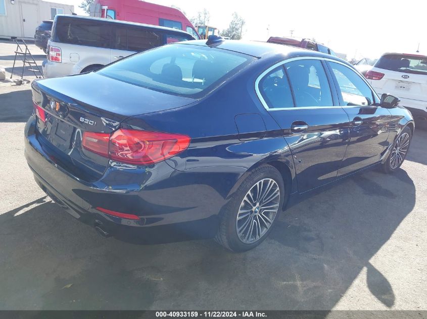 VIN WBAJA5C31HG896670 2017 BMW 5 Series, 530I no.4